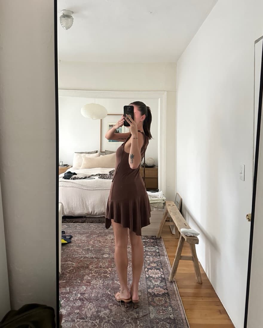 Free People Lola Drop-Waist Mini - Image 4