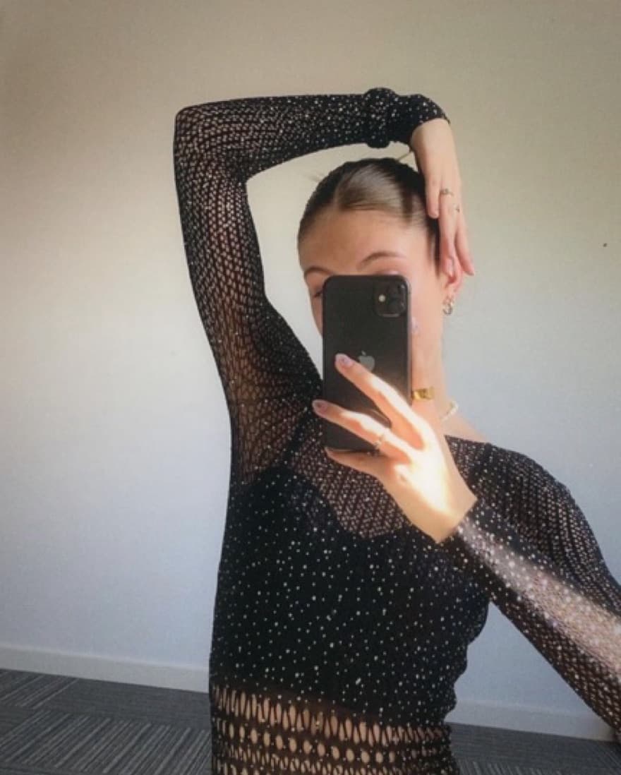 Mesh Rhinstones Body - Image 1