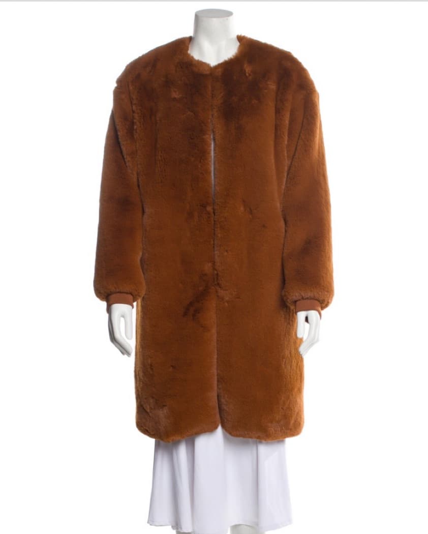 Maje Fur Coat - Image 1