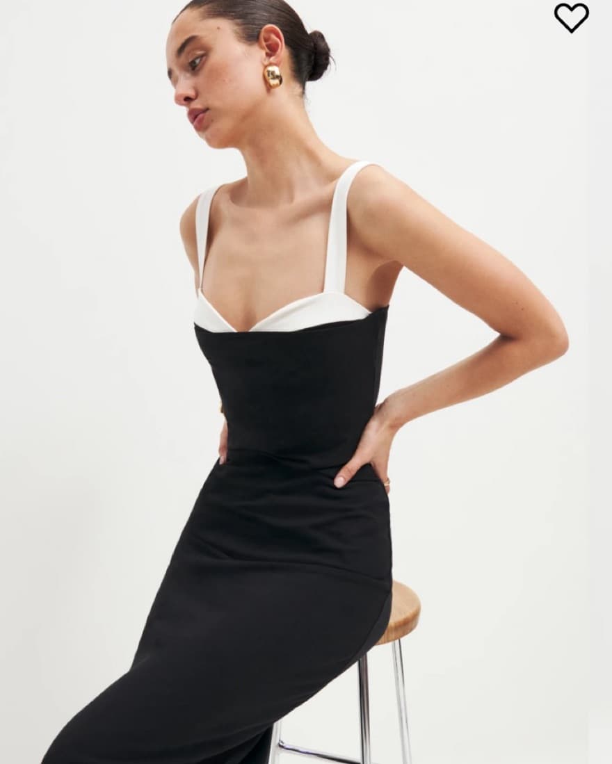 Reformation Nelle Knit Dress - Image 3