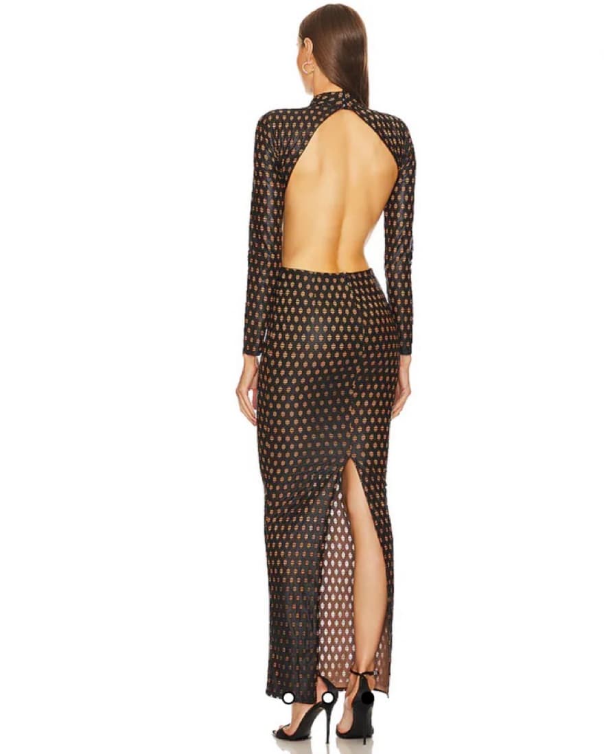 Michael Costello Ravi Gown - Image 3