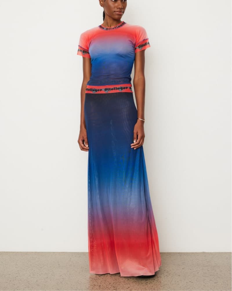 Ottolinger Mesh Ombre Skirt - Image 4
