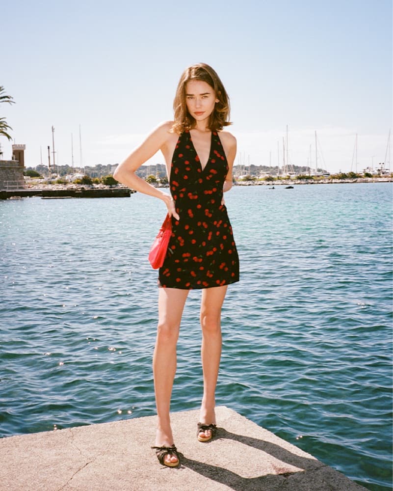 Realisation Par Leila Cherry Mini Dress - Image 1