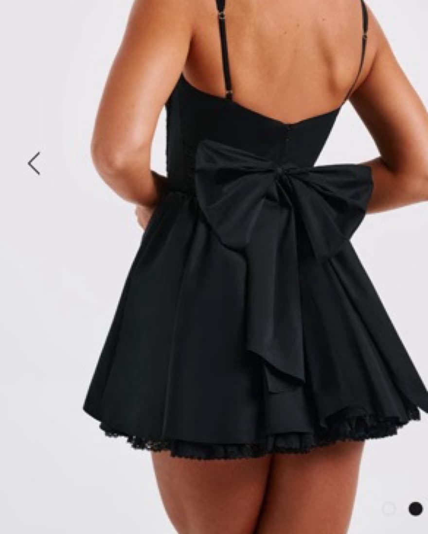Black Mini Dress Babyboo - Image 2
