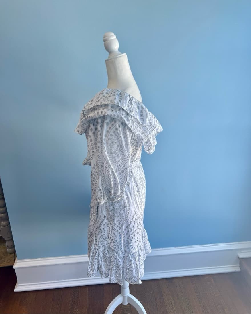 Lisa Marie Fernandez Eyelet Cover Up OS - Image 4