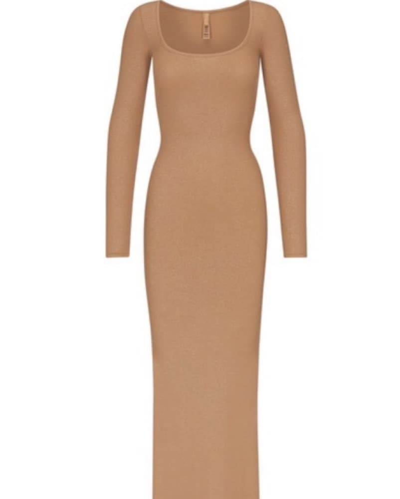 Skims Long Sleeve Maxi Dress - Image 2