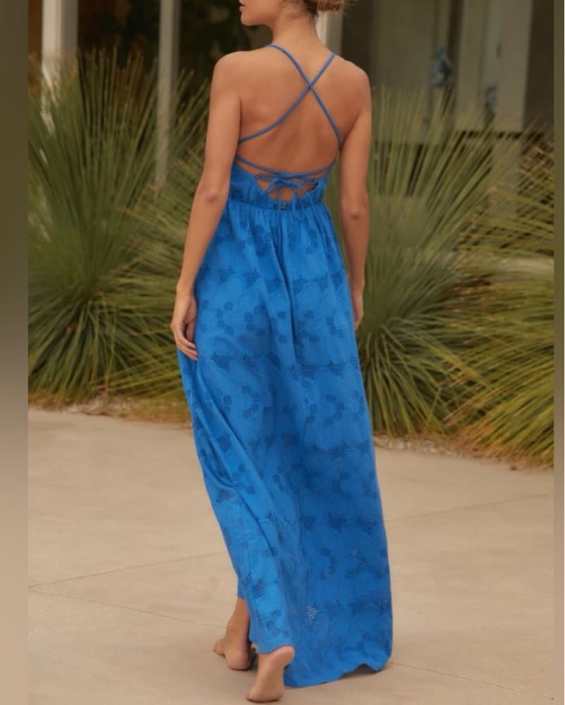 Maaji Blue Dress - Image 3