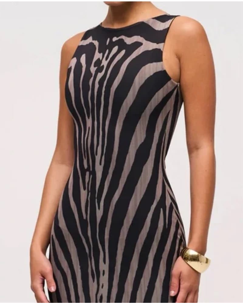 Murci Zebra Bodycon Mini - Image 2