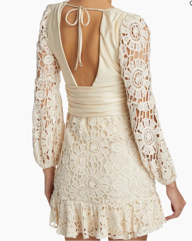 Patbo Lace Long Sleeve Dress - Image 4