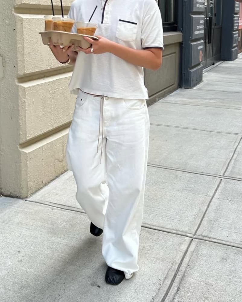 Still Here | White Cool Jeans - Image 1