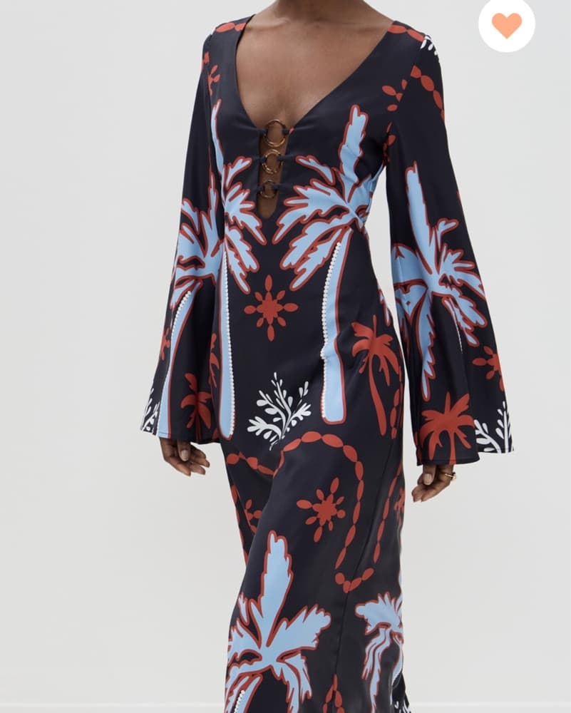 Tropical Maxi Dress - Image 1