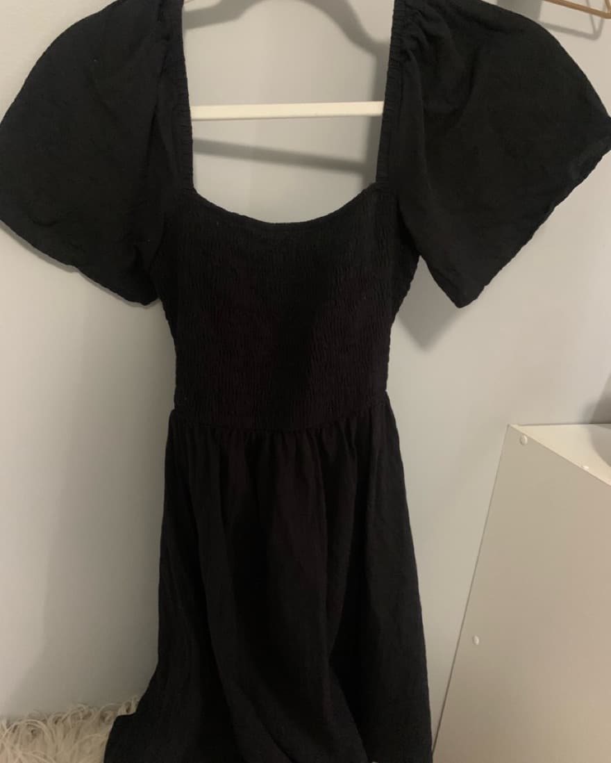 Black Princess Polly Summer Mini Dress - Image 3