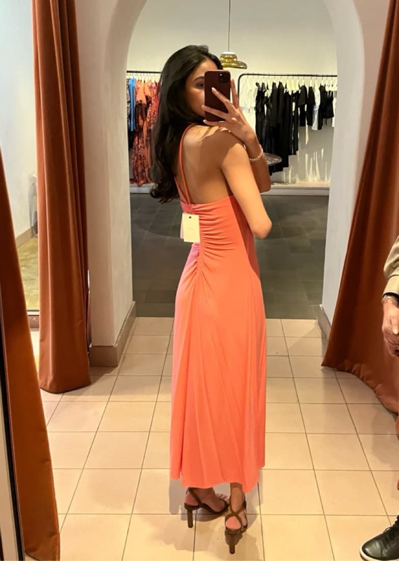 A.L.C. Pink Long Dress - Image 2