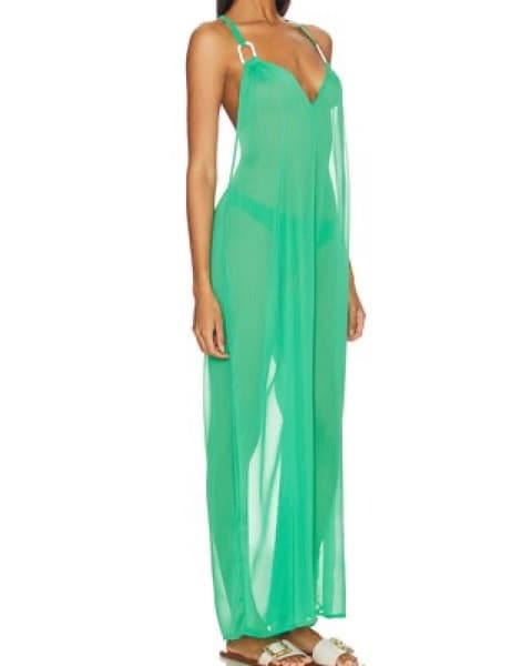 Vibrant Green Jumsuit - Image 2