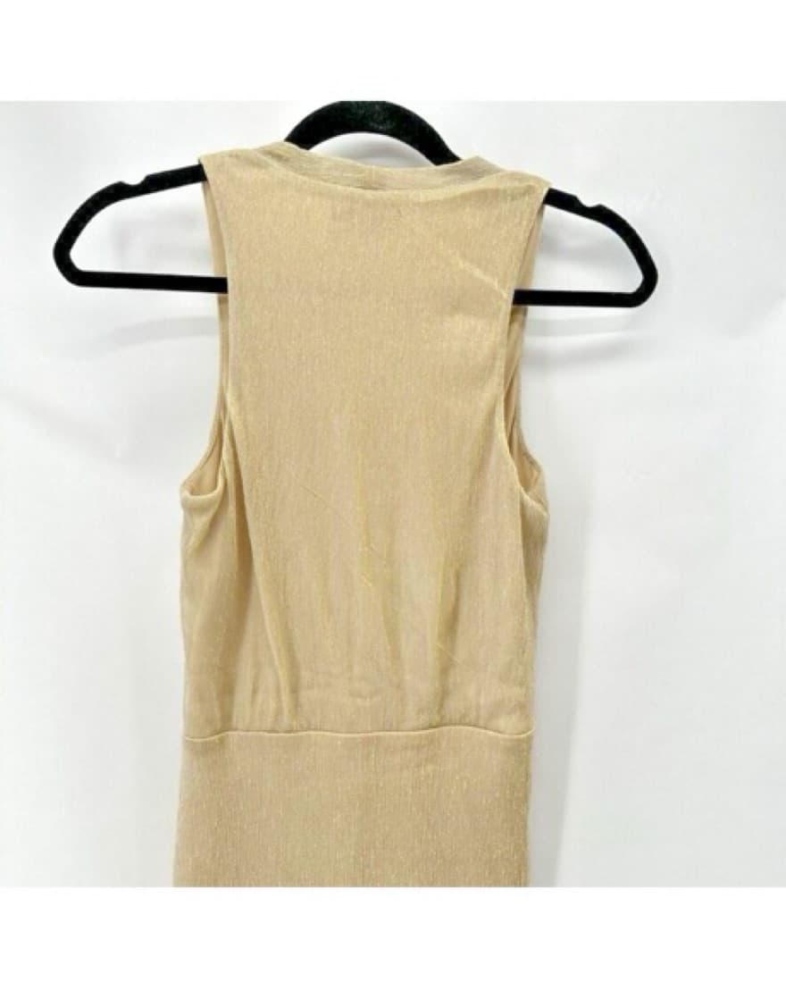 Majorelle Gold Summer Beach Dresss - Image 4