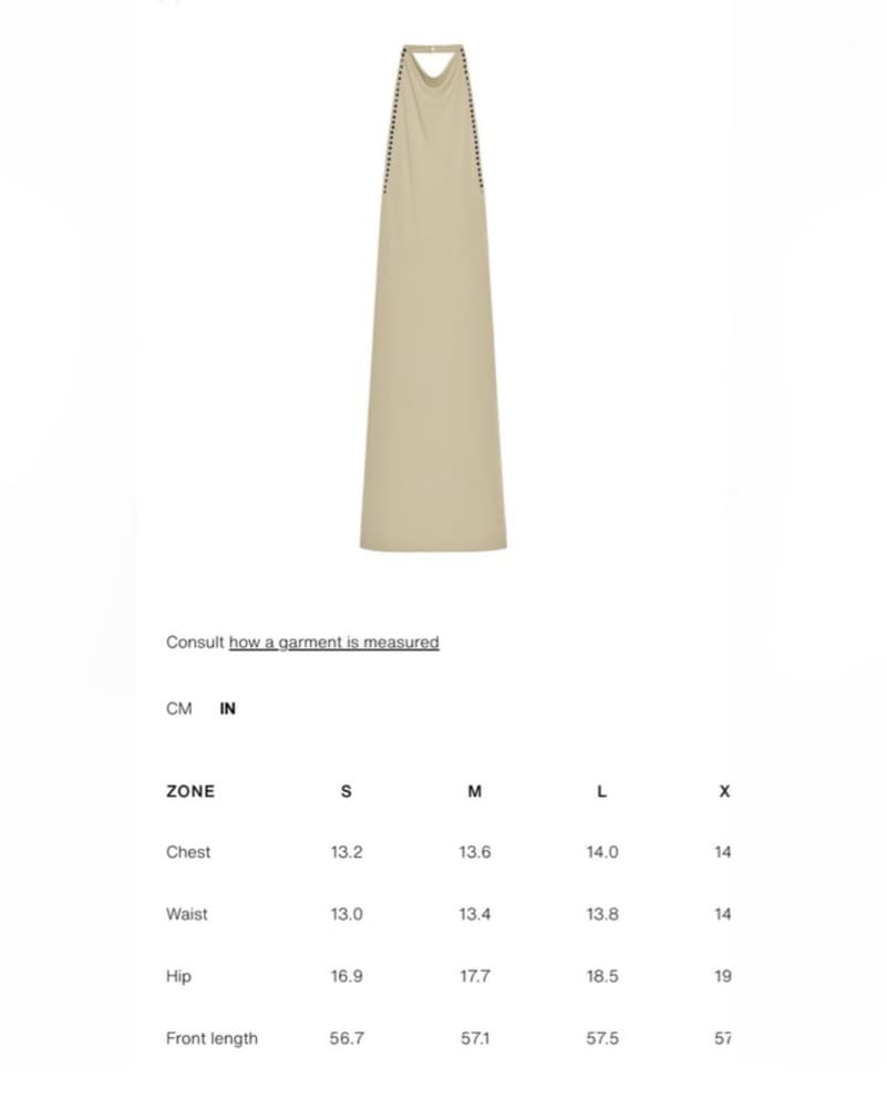 Zara Studded Halter Dress - Image 6