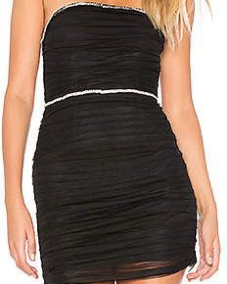  Skyler Mini Dress in Black NBD - Image 3