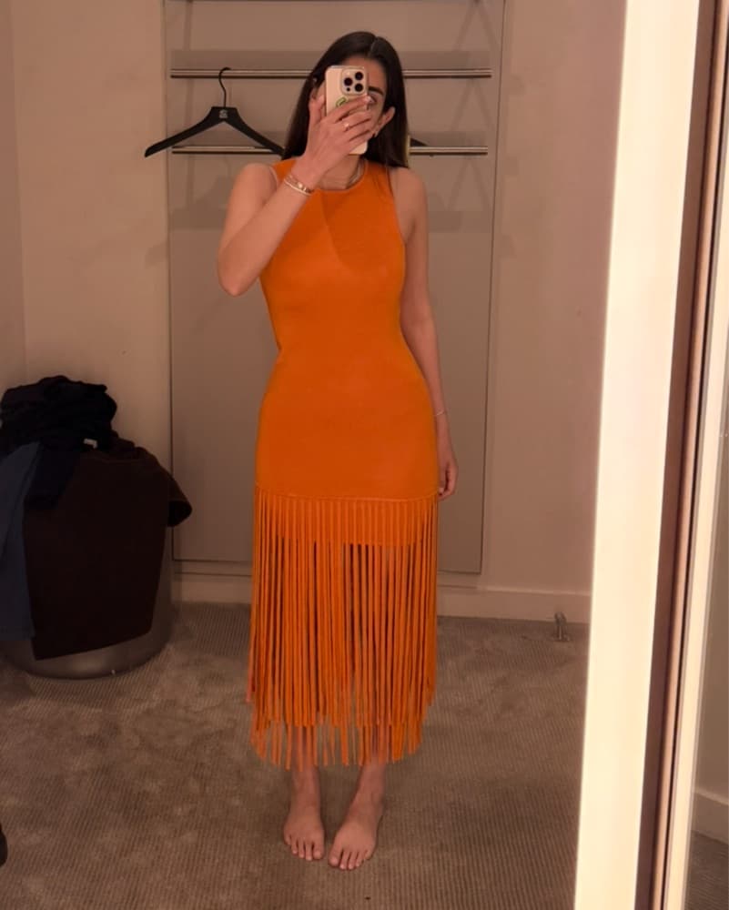 Toccin Margaux Sleeveless Fringe Dress  - Image 3