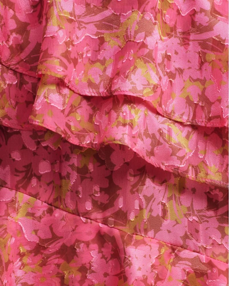 Hutch Miah Tiered Flutter-Sleeve Gown 4 - Image 4