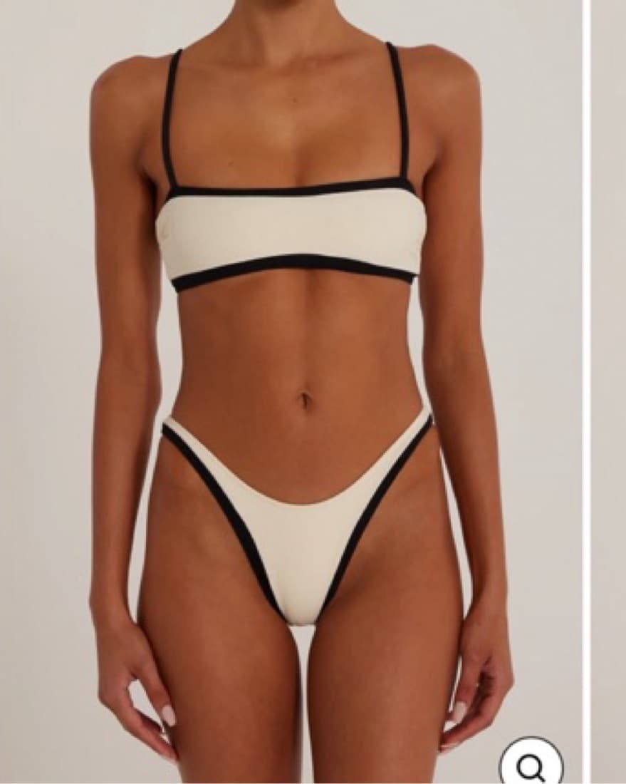 SAME LOS ANGELES 90S BOTTOM ONLY Cream - Image 1