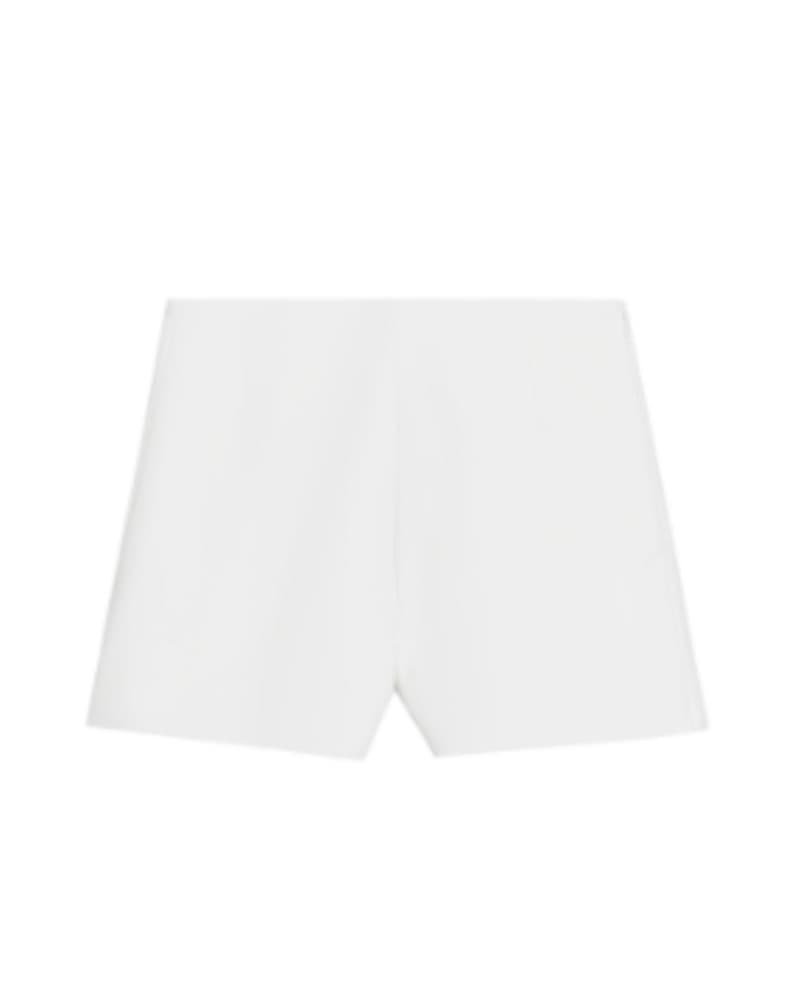 White Matching Set Halter Top & Short - Image 3