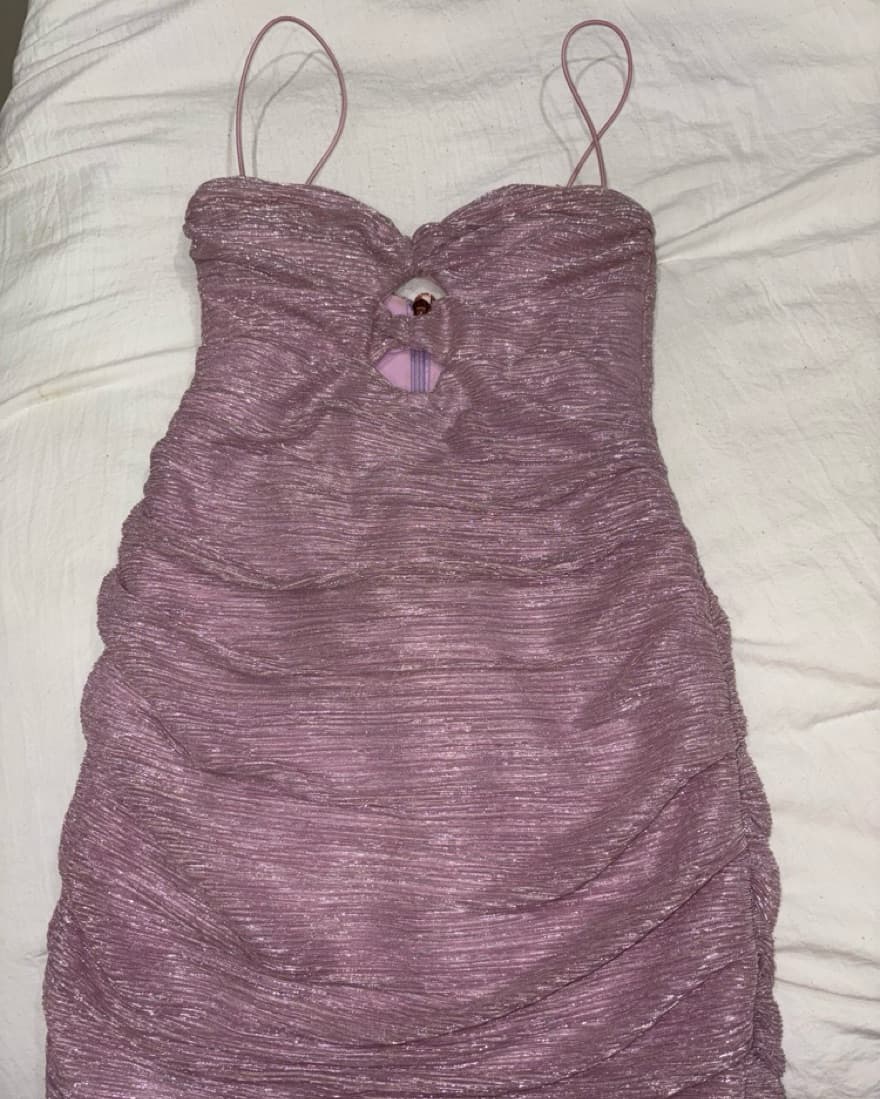 Purple Nookie Spellbound Mini Dress - Image 3