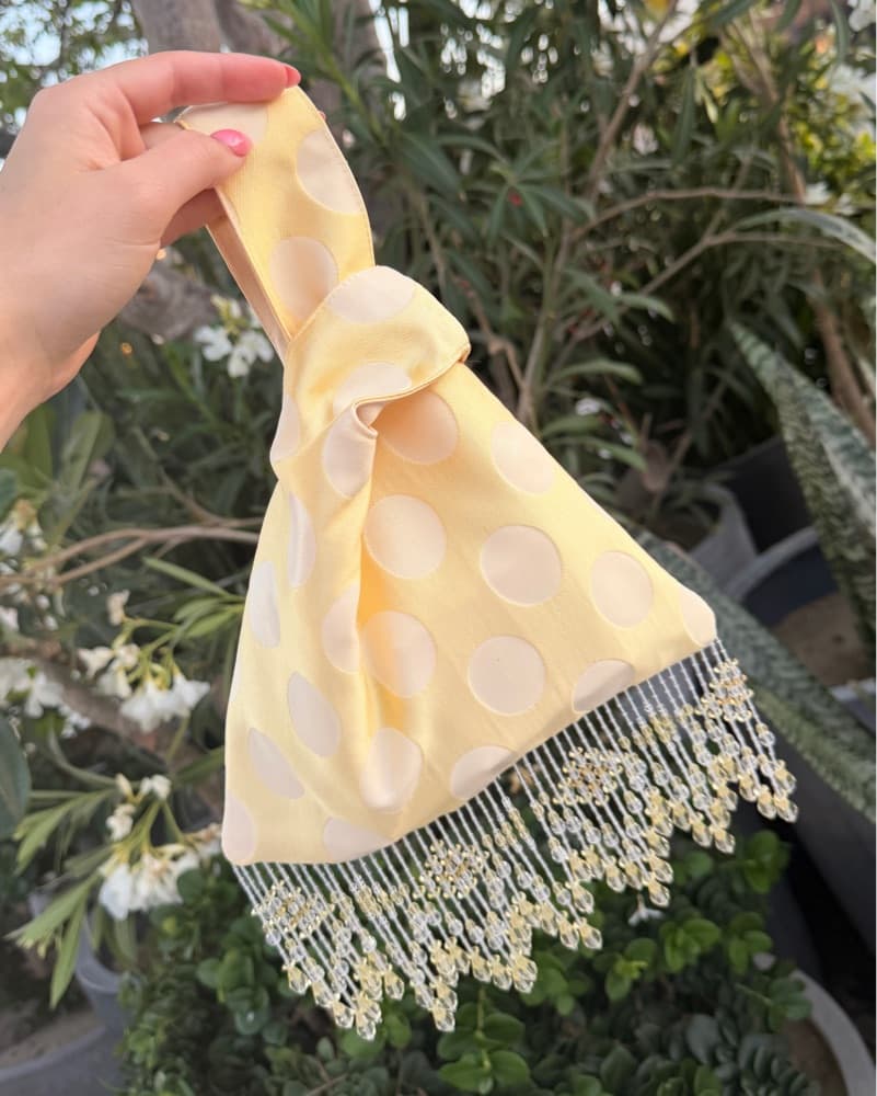 Melisse Yellow Dot Bag - Image 2