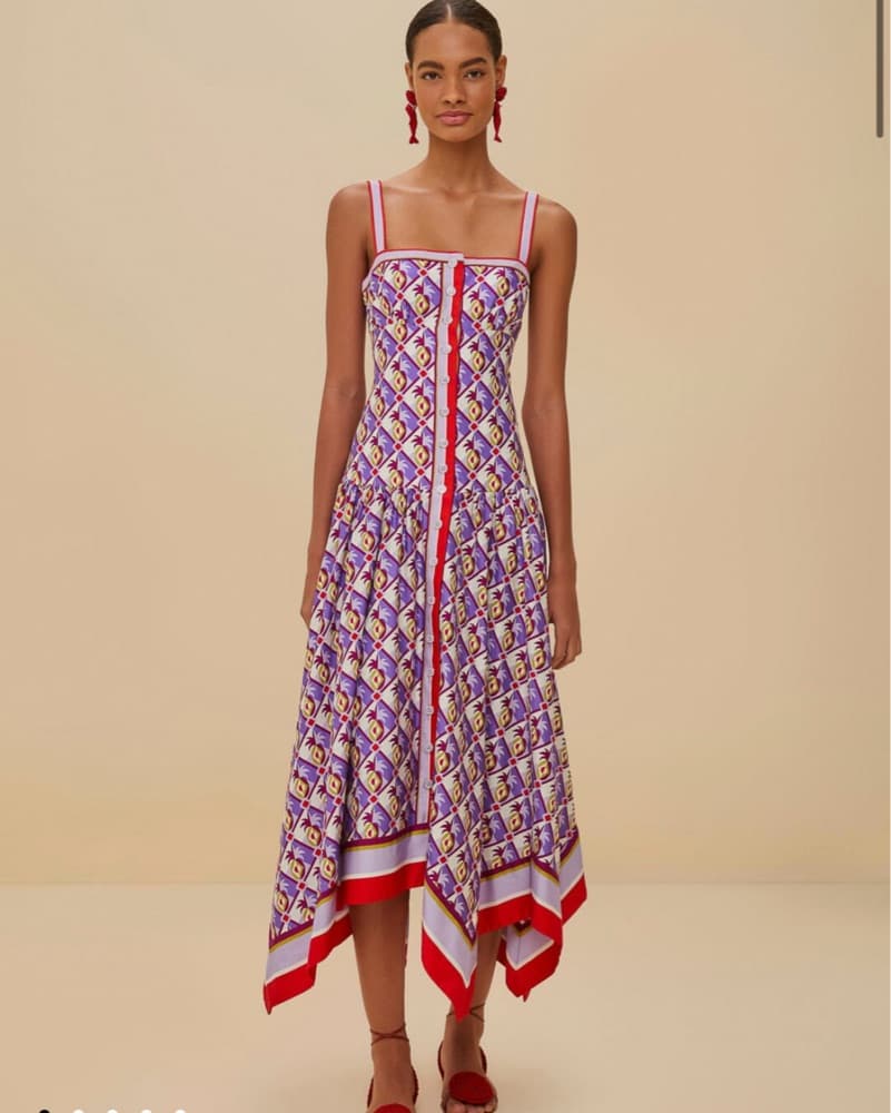 Farm rio Midi Dress - Image 1