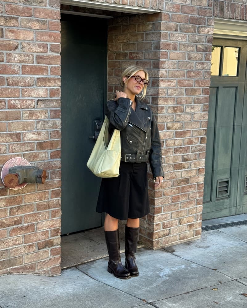 Free People We The Free Mina Leather Jac - Image 5