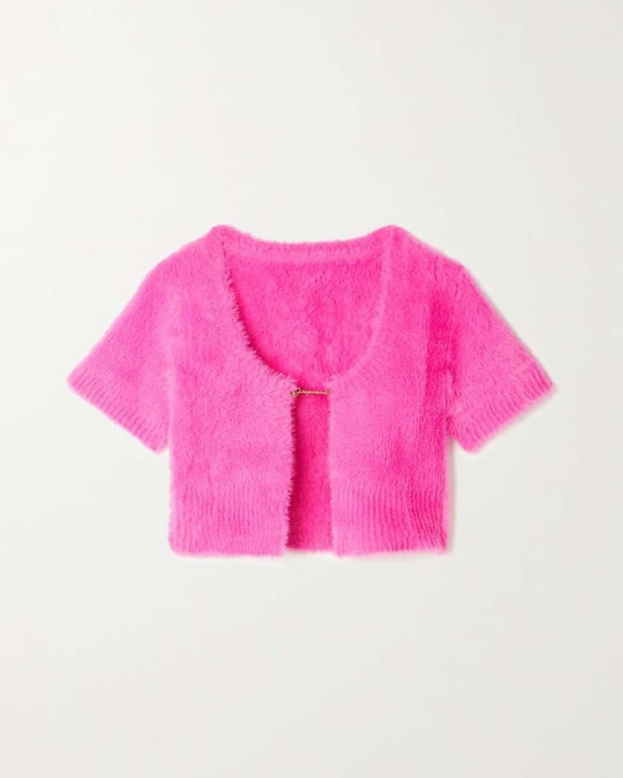Jacquemus La Maille Neve Pink Cardigan - Image 4