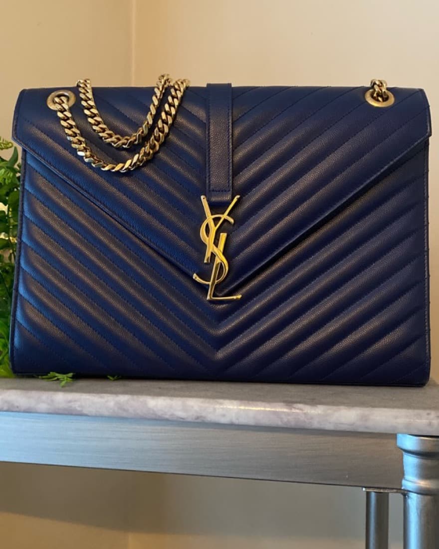 Yves Saint Laurent Envelope Satchel - Image 1