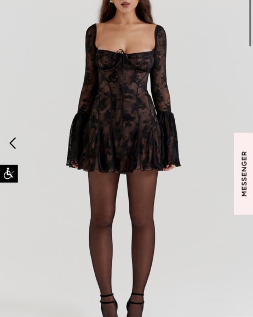 House Of CB Analissa Dress In Black - Image 2