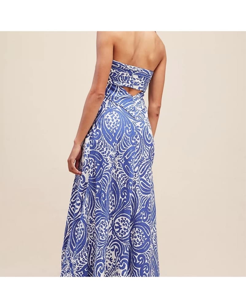 Shona Joy Strapless Dress With Pockets  - Image 2