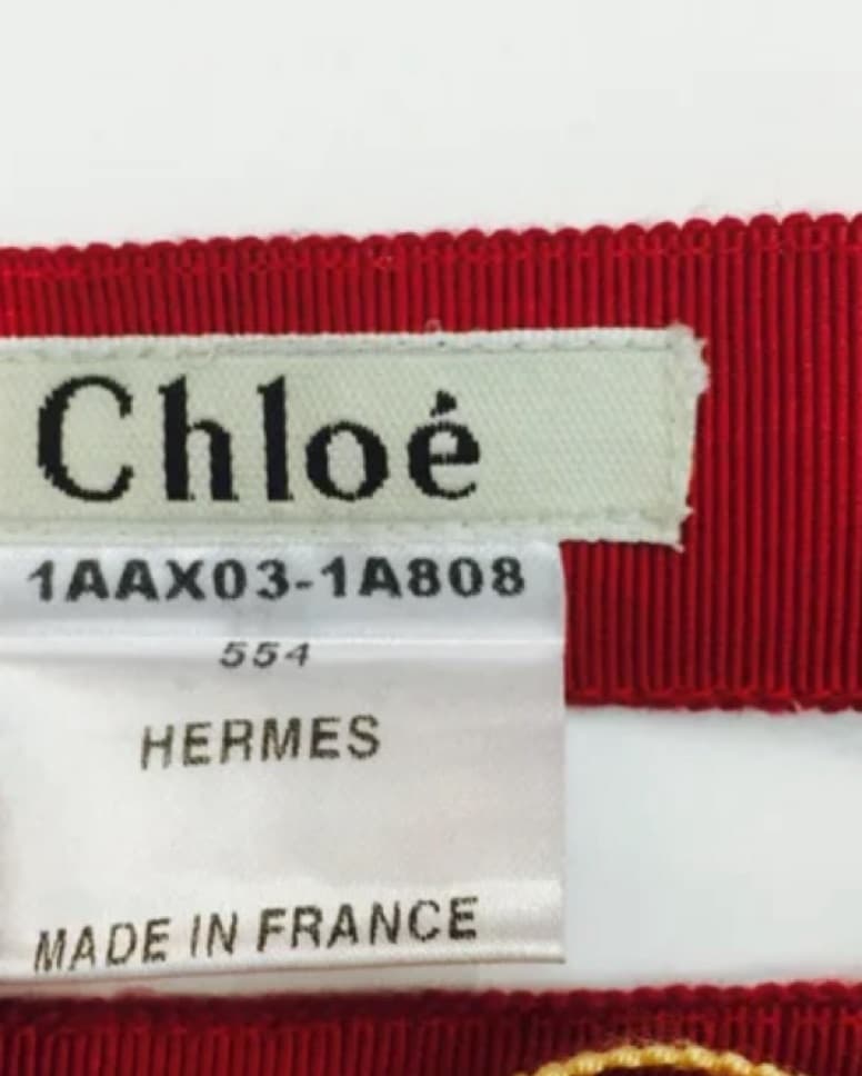 Chloé Ribbon Belt - Image 2