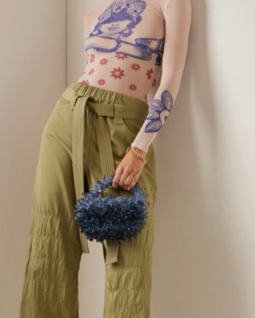 Clio Peppiatt Ink Quartz Bag - Image 4