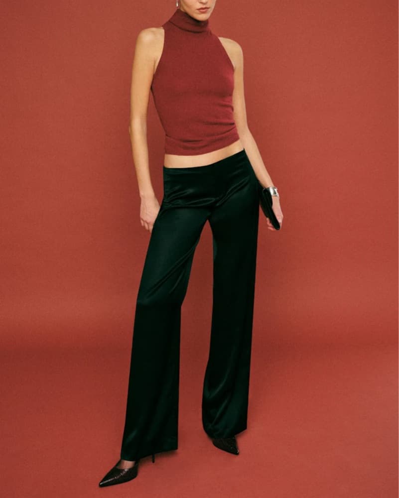 Reformation Vida Satin low Rise  - Image 1