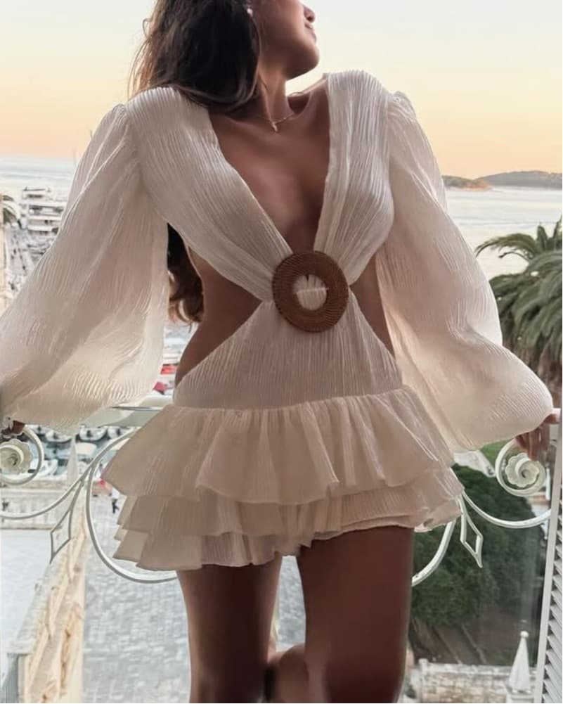 Bronx & Banco Ruffle Dress - Image 2