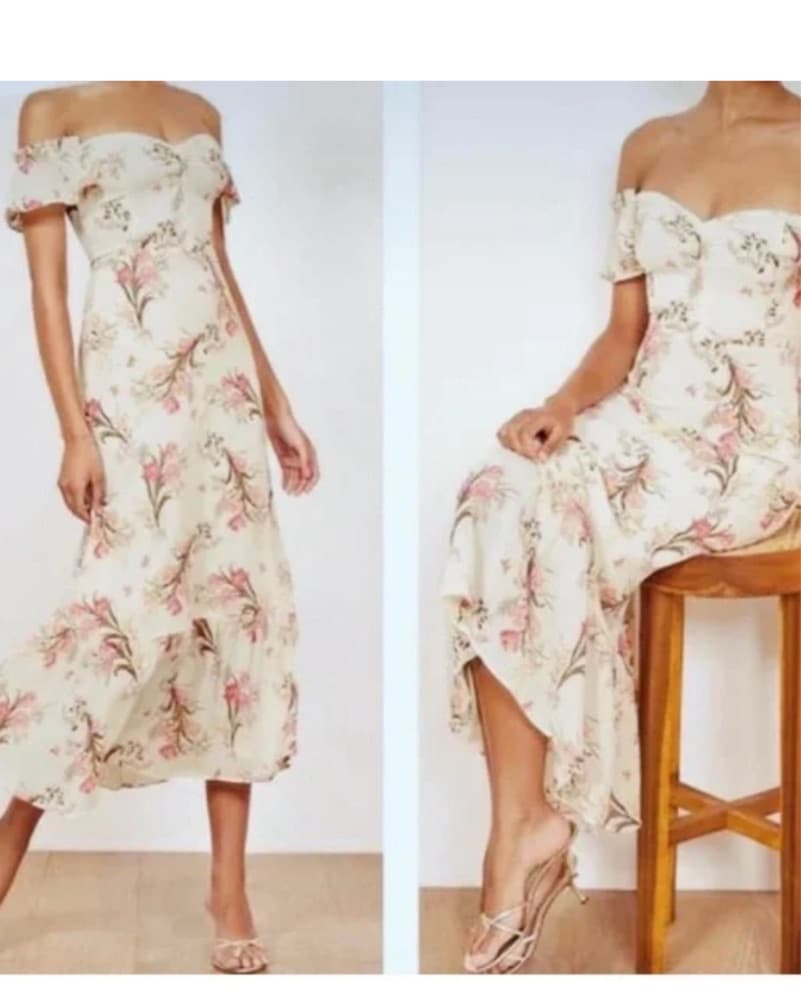 Reformation Butterfly Dress - Image 1