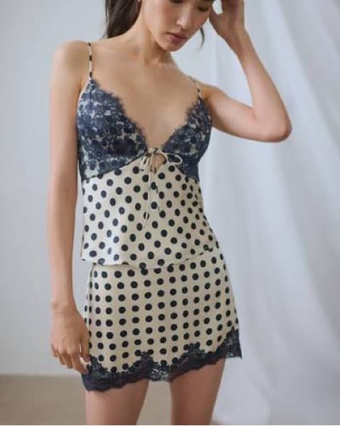 Polka Dot Abercrombie Skirt  - Image 2