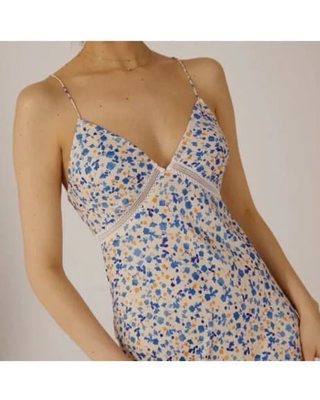 Favorite daughter satin floral maxi  - Image 1