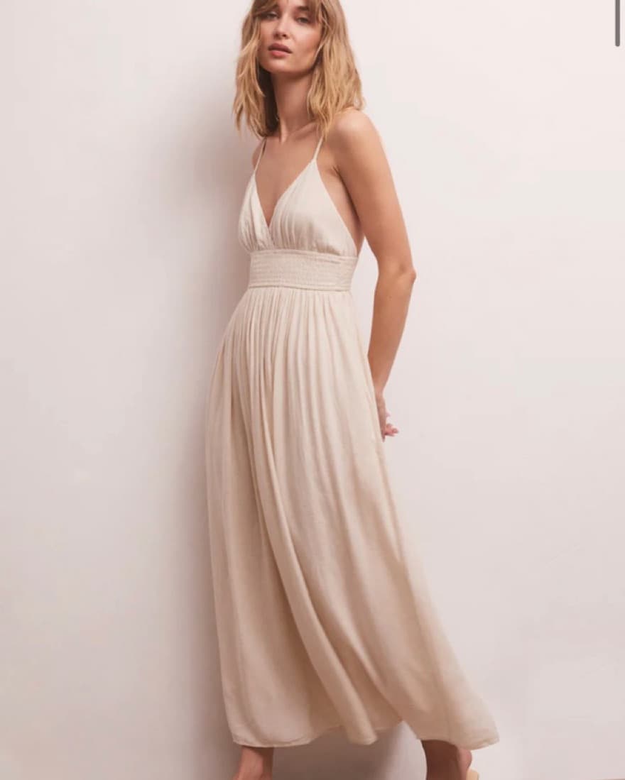 Z Supply Charm Linen Midi Dress  - Image 4