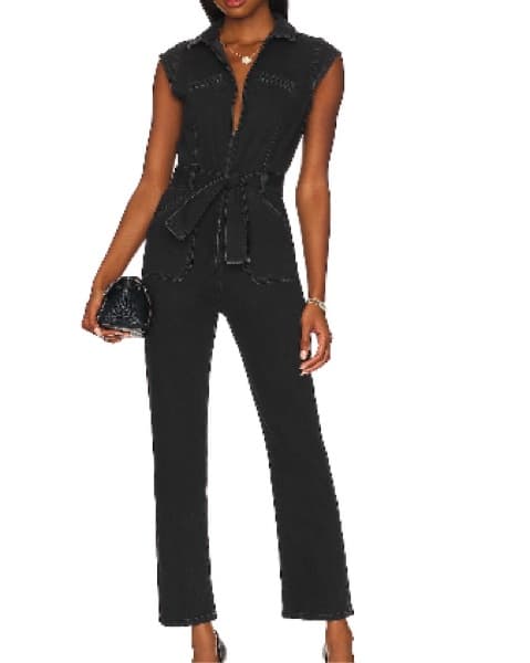 Jett Cap Sleeve Utility Jumpsuit  - Image 1
