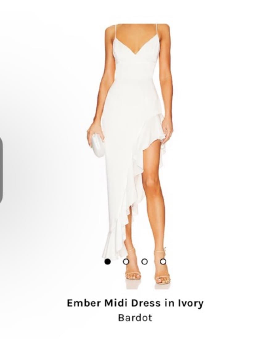 Bardot Midi Dress - Image 1