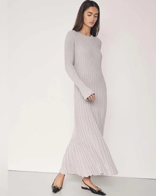 Dissh Ada Long Sleeve Midi Dress  - Image 1