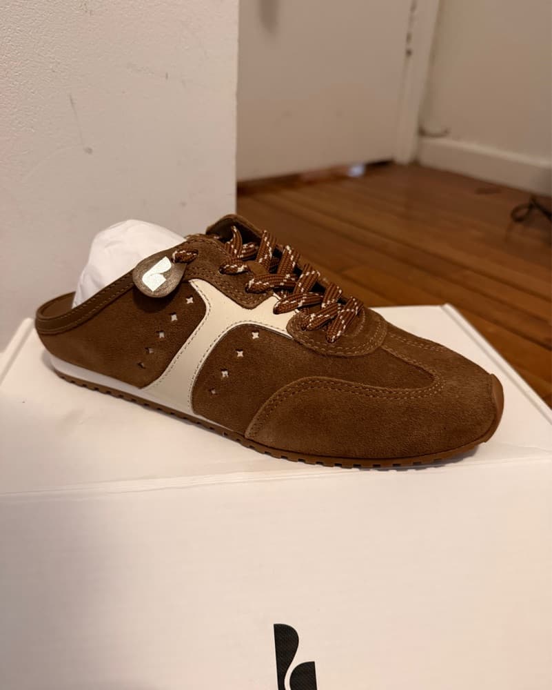 Stella Mule Suede Sneakers - Image 5