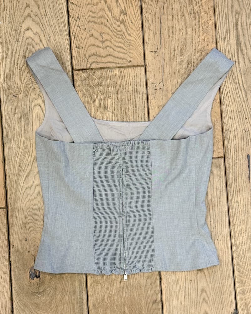 Reformation Gabby Top Natural - Size 2 - Image 3