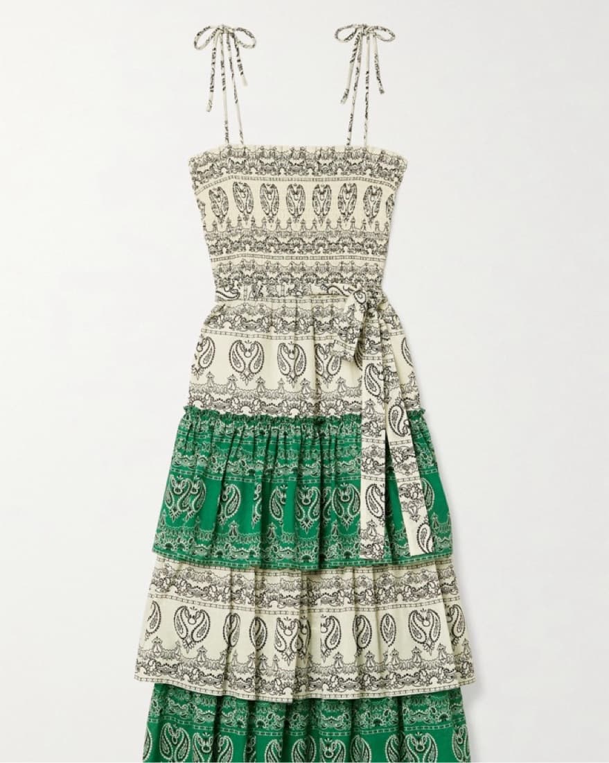 Tory Burch BANDANA PRINT RUFFLE Dress - Image 2