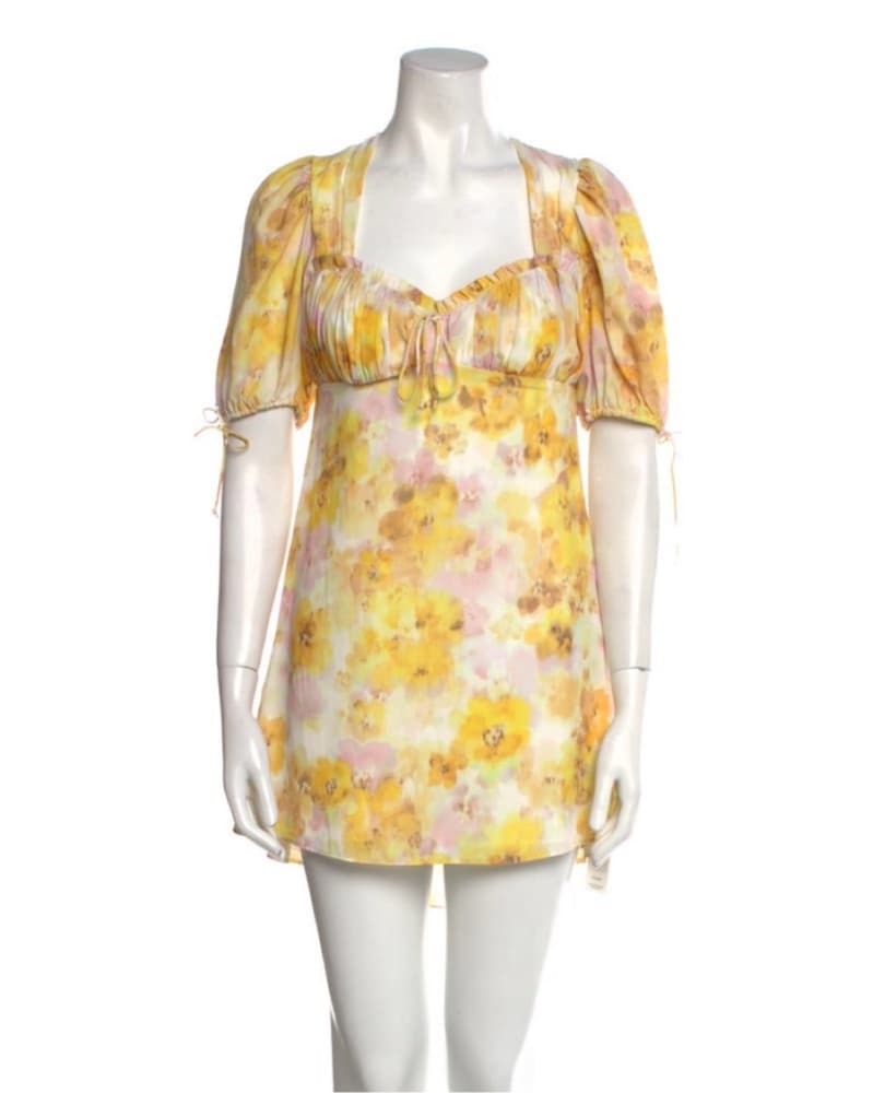 For Love & Lemons Floral Mini Dress  - Image 4