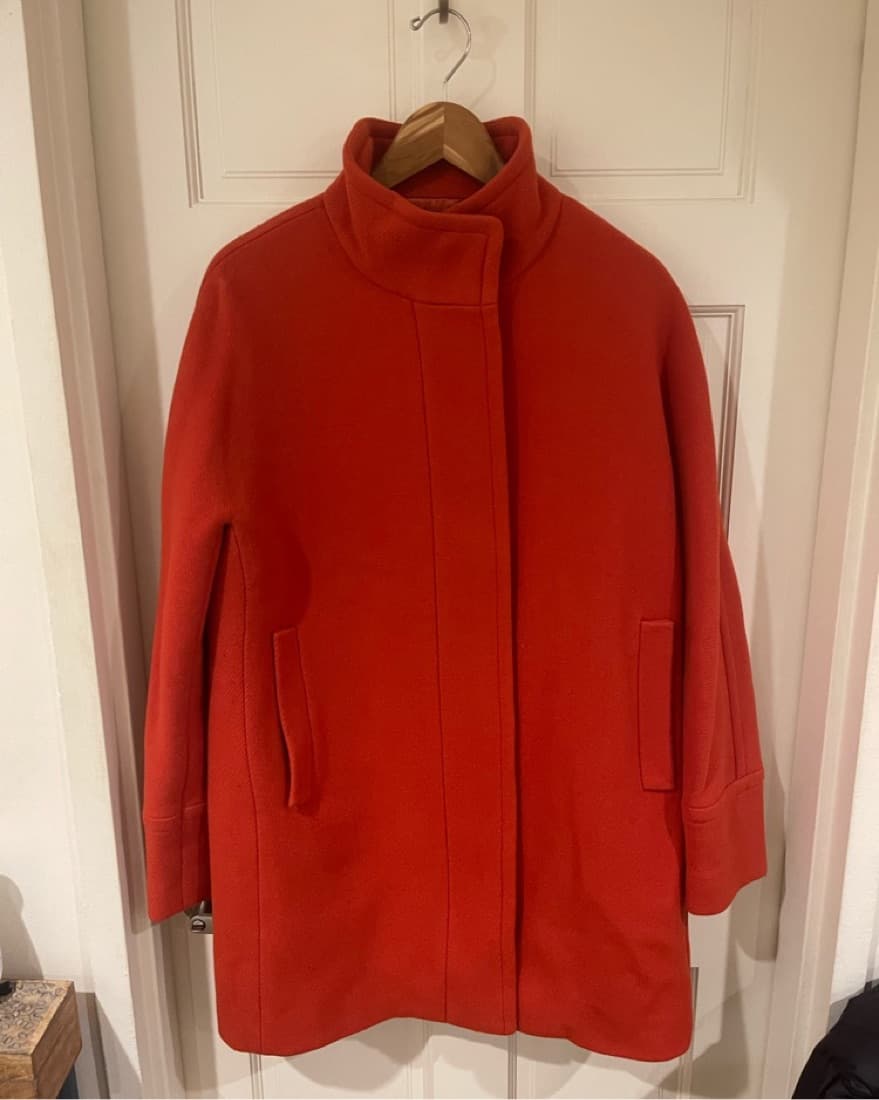J. Crew Stadium-cloth cocoon coat - Image 4