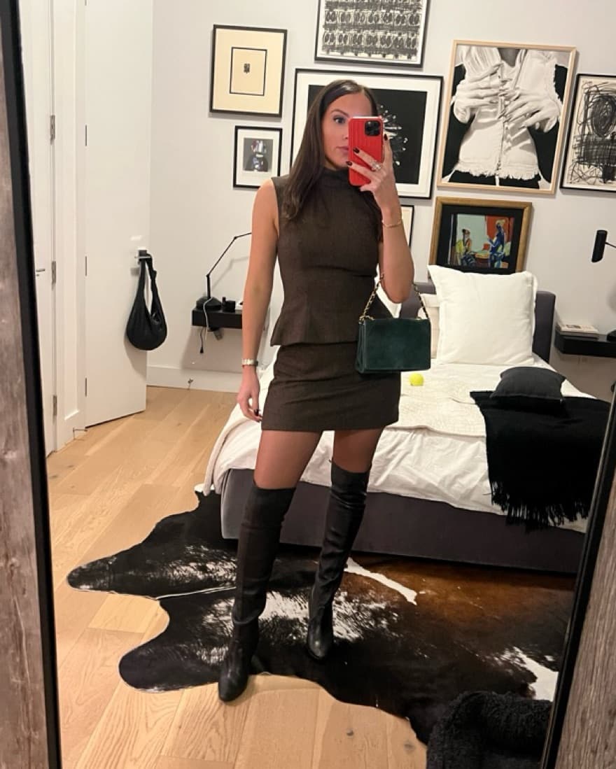 Reformation Buxton Top & Skirt - Image 6